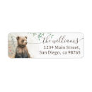 Search for rabbit return address labels Baby shower