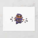Recherche de ninjas cartes postales Japon