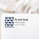 Search for blue whale return address labels Sea