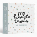 Search for favourite binders Teacher
