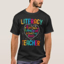 Search for literacy tshirts Teacher