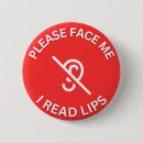 Search for lips buttons Hearing