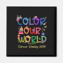 Search for read colours magnets Colour our world