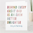 Search for father daughter cards Dad
