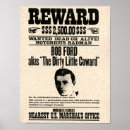 Search for wild west wanted posters Reward