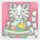 Search for cat easter stickers Cute