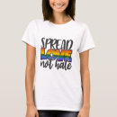 Search for spread love not hate tshirts Lgbtq
