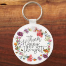 Search for think happy keychains Quote