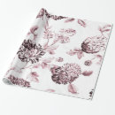 Search for vintage pink toile wrapping paper Blush