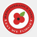 Search for lest we forget stickers Red
