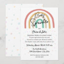 Search for rainbow baby sprinkle invitations Boho
