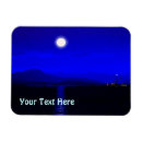 Recherche de clair de lune magnets Bleu