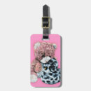 Recherche de peluche bagages étiquettes Rose