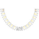 Search for bridal shower bunting flags Yellow