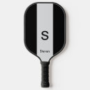 Search for monogrammed pickleball paddles Black
