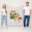 Search for christmas corgi blankets Cute