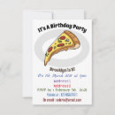 Search for fast food birthday invitations Pizza