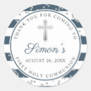 Search for blue stripes stickers Christening