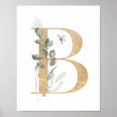 Recherche de lettre b posters Monogramme