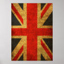 Search for vintage union jack flag posters Red