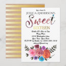 Search for burlap sweet 16 invitations Vintage