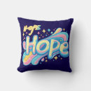 Search for aesthetic pillows Typography
