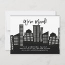 Search for cities 4x5 invitations Moving