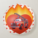 Search for fire truck pillows Boy