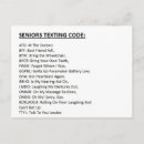 Recherche de humour pour les personnes âgées cartes postales Pour tous