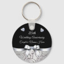Search for 25th anniversary keychains 25 years