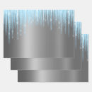 Search for blue silver christmas wrapping paper Trendy