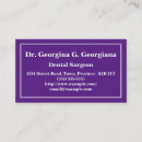 Recherche de dentiste de famille cartes visite Professionnel