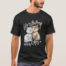 Search for cat lover tshirts Life