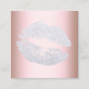 Recherche de lipstick business cards Girly