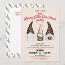 Recherche de gnome christmas invitations Mignon