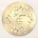 Search for 50th anniversary coasters Floral