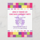 Search for plastic invitations Blocks