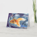 Search for goldfish cards Watercolor