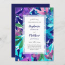 Search for aqua wedding invitations Colourful