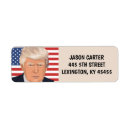 Search for trump return address labels Patriotic