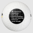 Search for new year golf balls Humour