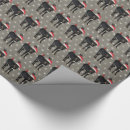 Search for donkey christmas wrapping paper Vintage