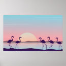 Search for cartoon flamingo posters Animal