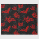 Search for bats wrapping paper Damask