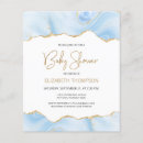 Recherche de agate baby shower invitations Aquarelle