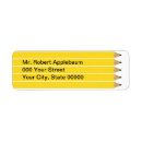 Search for pencil return address labels Teacher