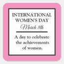 Search for womens day stickers Black