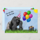 Search for gorilla birthday cards Monkey