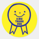 Recherche de grands sourires autocollants Jaune