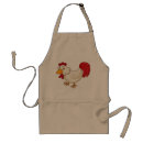 Search for white chicken aprons Rooster